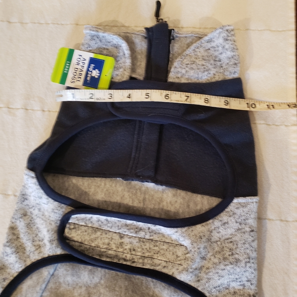 β€οΈ π Host Pick! πΆ β€οΈ Fleece Lined Dog Sweater L - Picture 9 of 10